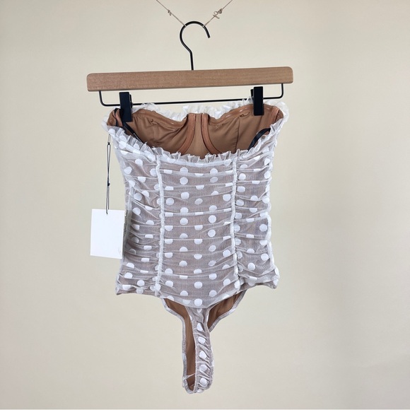 NWT Majorelle Wyn Bodysuit in White - Picture 10 of 10